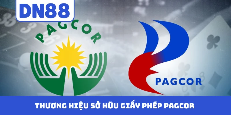 Thương hiệu sở hữu giấy phép PAGCOR và nhiều chứng nhận