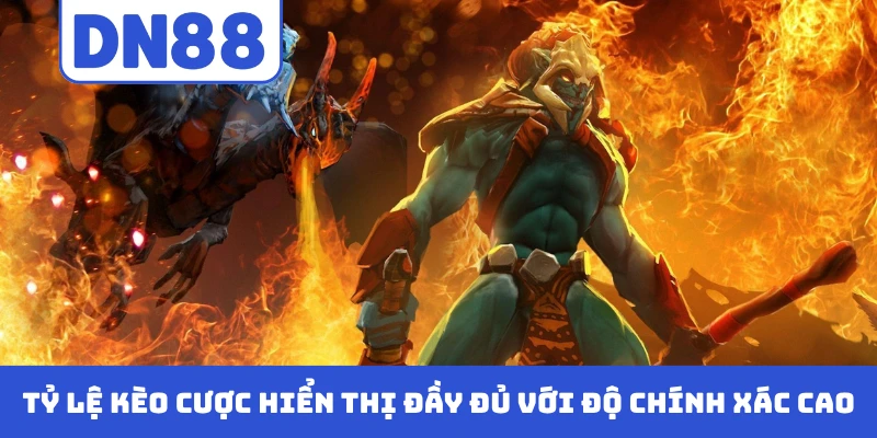 Tỷ lệ kèo cược hiển thị đầy đủ với độ chính xác cao